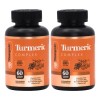 Kit 2 Turmeric Complex Cúrcuma 95% + Piperina 95% +