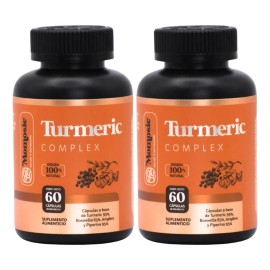 Kit 2 Turmeric Complex Cúrcuma 95% + Piperina 95% + Boswelia