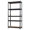 5 Tier Heavy Duty Storage Shelves, 30" W x 12"