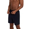 TCA Elite Tech Running Shorts Men's with Zip Pockets, blue,