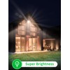 Viugreum 100W LED Flood Light, 8000LM 3000K Warm White, Slim