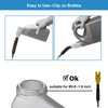4pcs Funnels for Automotive Use Small Funnel Oil Change,Retractable Auto