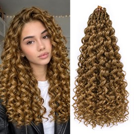 Pre Looped GoGo Curl Crochet Hair for Women 18" 8Packs 27