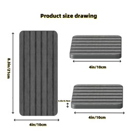 Quick Stone Drying Tray for Bathroom Sink Vanity Disc, Water Absorbing Stone Used for Hand Soap & Cosmetic BottlesWater Absorbing Tray for Bathroom Plants & Toiletries,3-Piece