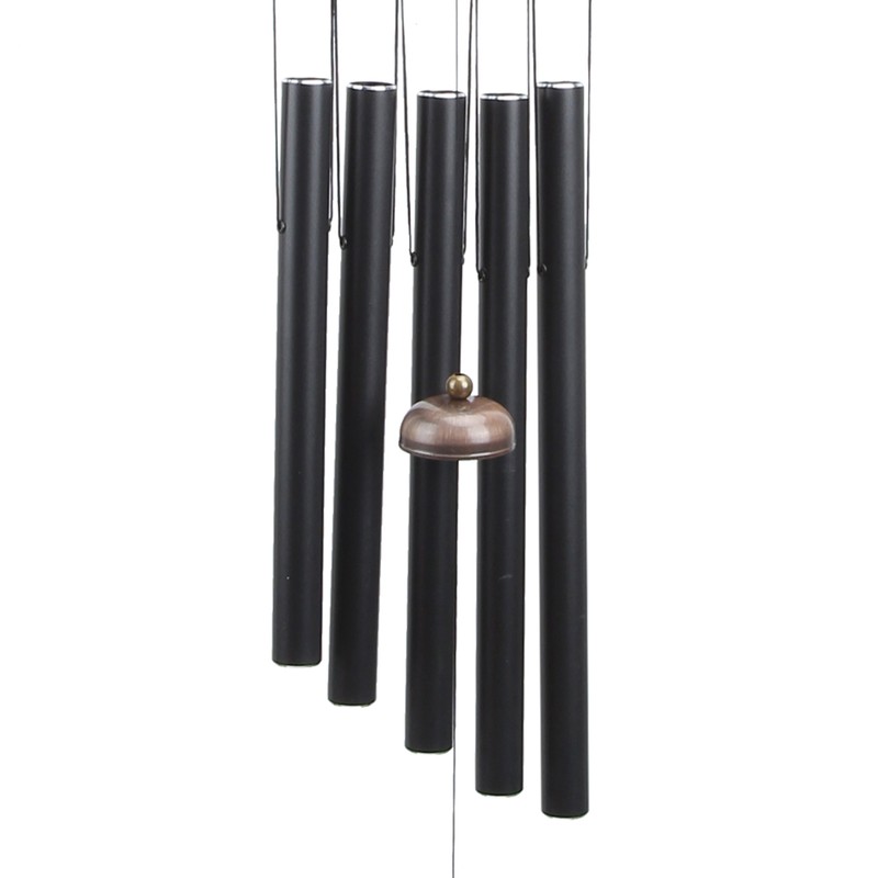 5 Tubes Metal Hanging Wind Chimes for Home Room Outdoor
