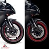 Autodomy Rim Sticker Reflective Complete Set for 2 Wheels from