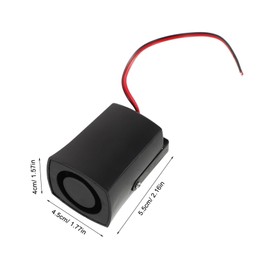 Alipis 12V Truck Reverse Alarm Siren Warning Beeper for Enhanced Safety Durable Vehicle Accessory to Prevent Accidents Easy Installation for Cars and Trucks