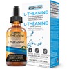 MAX Absorption Liquid L-Theanine Drops | All Natural, Vegan, Alcohol Free, Non-GMO | for Stress Relief, Relaxation, Focus Without Drowsiness | Synergistic with Coffee or Caffeine