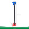 FOSHIO Small Squeegee for Vinyl, 2 in 1 Different Hardness