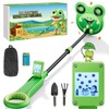 MIYAY Kids Metal Detector, Frog Style, High Accuracy, 7.5" Waterproof