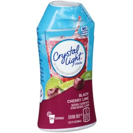 Crystal Light Sugar-Free Black Cherry Lime Zero Calories Liquid Water Enhancer 1 Count 1.62 fl oz