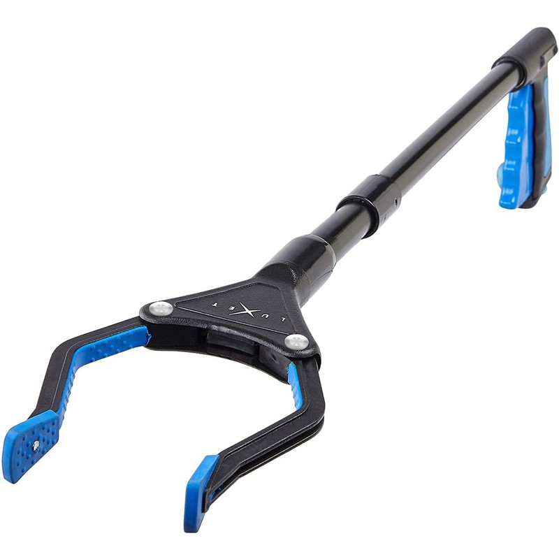Grabber Reacher Tool, Luxet Long Steel Foldable Pick Up Stick,
