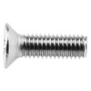 NOTRICKT MS-019 M5x16 Cross Hole Countersunk Machine Screw, Stainless Steel,