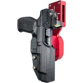 Black Scorpion Gear Pro Heavy Duty Competition Holster fits Canik SFX Rival (Right-Hand Draw, Red/Black)
