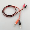 EFGTEK 2 Pack Banana Plug to Alligator Clip Test Electrical