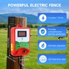 Electric Fence Energiser 12V with LED Display,1.5 Joule Output, 10Km/6.2