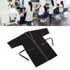 Haircut Gown with Pocket Short Sleeve Professional Belt Grooming Work