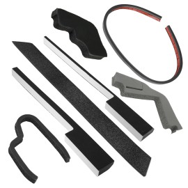 Caltric Grill & Hood Foam Seal Isolators For John Deere 4200 4210 4400 4410 4510 4700