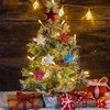 Pavike Christmas Tree Ornaments Stars (12 Pack) Christmas Tree, Stars,