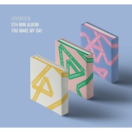 SEVENTEEN - YOU MAKE MY DAY [SET THE SUN ver.] (5th Mini Album) CD+Photobook+Lyrics Paper+Photocards+Folded Poster