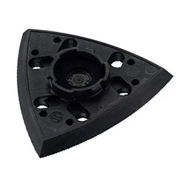 Bosch Accessories 1x Delta Sanding Plate (PDA 180, PDA 180 E, PDA 240 E, Accessories Delta Sanders), Black, Red, 93 mm