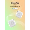WayPonDEV Smart Tag, MFI Certified, Bluetooth 5.2, Industry's Smallest Design,