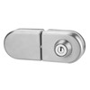 10~12mm Stainless Steel Glass Door Lock with Keys Open/Close Home