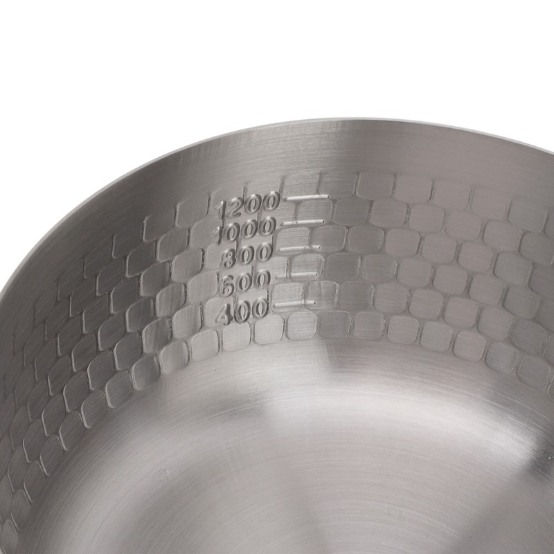 Stainless Steel Instant Noodle Pot Professional Efficient Even Heating Prevents