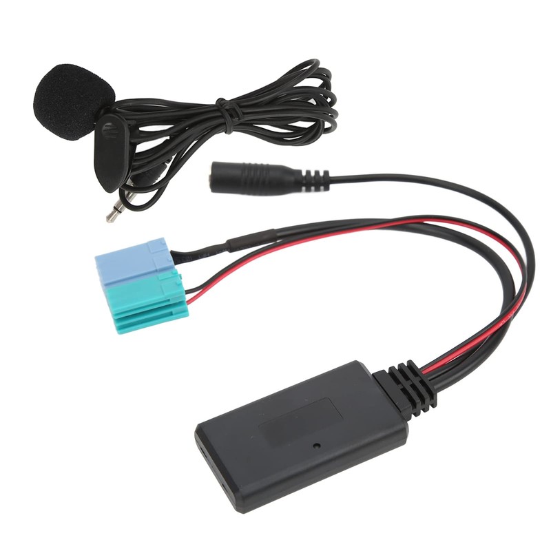 6+8-Pin AUX IN Bluetooth Audio Adapter Cable Replacement with Hands-Free