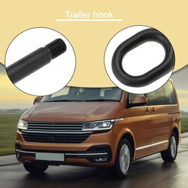 LT Easiyl Car Tow Hook OE 7H0807401 7E0807401 Trailer Tow Hook Compatible with VW T4 T5 32.2 x 5.09 x 2 cm Heavy Duty Towing Eye Bolt Bumper Trailer Ring
