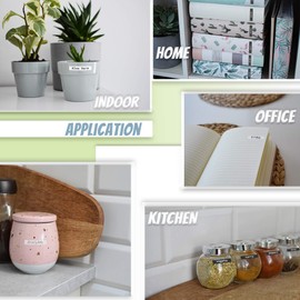 The Bubbli Original | 12267 S0721530 S0721550 Black on Clear Compatible Plastic Label Tapes for DYMO LetraTag LT-100H LT-100T LT-110T QX50 XR XM 2000 Plus (12mm x 4m | 5-Pack)