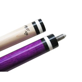Champion ST8 Purple Pool Cue Stick - 11.75mm Tip, Purple Pool case, Cuetec Glove 19 oz