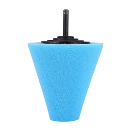 Buffing Wheels For Drill, Wheel Polishing Pads, 1PCS Foam Cone Shaped Buffing for Wheels Fit Use with Power Drill Drill,