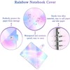 A5 Ring Binder Pack of 2 Transparent Ring Binder Made