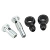 Transmission Oil Cooler Banjo Fitting Kit AN6x1/4NPSM Aluminum Alloy for