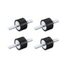 sourcing map Rubber Bearing M5 x 15 mm Plug Vibration
