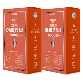 Doctor's One Healing Tea Arginine 10000 Booster Grapefruit Lemon Flavor ZERO, 180g, 2 pieces / 닥터스원 힐링티 아르기닌 10000 부스터 자몽레몬맛 ZERO, 180g, 2개