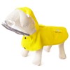 Dog Raincoat,Waterproof Rain Poncho with Hoodie, High Reflective Adjustable Pet