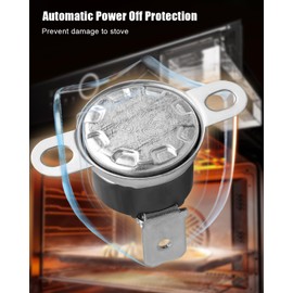 WP8304452 Thermal Fuse Fit for Kitchen Aid Whirlpool Wall Mounted Oven, Stove Range Thermostat Replace 8304452 1422151 AH1487571 EA1487571 PS1487571