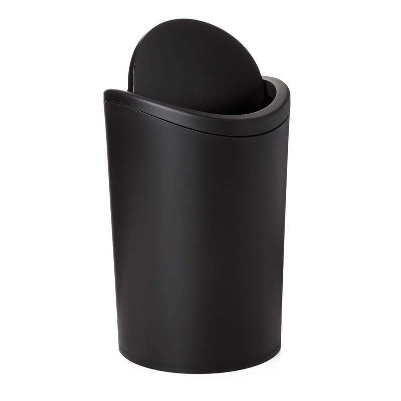 TATAY Bathroom Bin with Tilt Lid 6L Capacity Polypropylene BPA