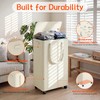 Slim Laundry Hamper with Wheels,20 Gal (75L) Rolling Laundry Basket