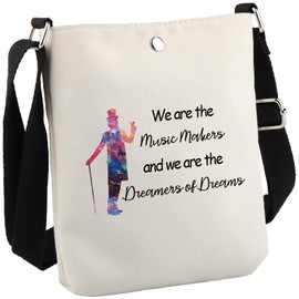 GJTIM Movie Inspired Gift We Are The Music Makers We are The Dreamers Of Dreams Music Producer Gift Cosmetic Bag for Musicians (Music Makers CB)
