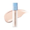 TFIT Buildable Fit Spatula Foundation, Espátula Incorportada, Cobertura Modulable, Larga