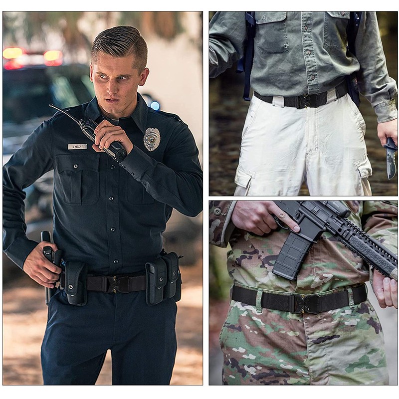 Nelbons Tactical Belt, Military Hiking 3.8 cm Work Belt with