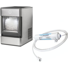 Universal Water Filter Refill Do-It-Yourself Kit, For Non-Plumbed Countertop Ice Makers by PureWater Filters Compatible with GE Profile Opal, Frigidaire EFIC & Other Countertop Water Tank Machines