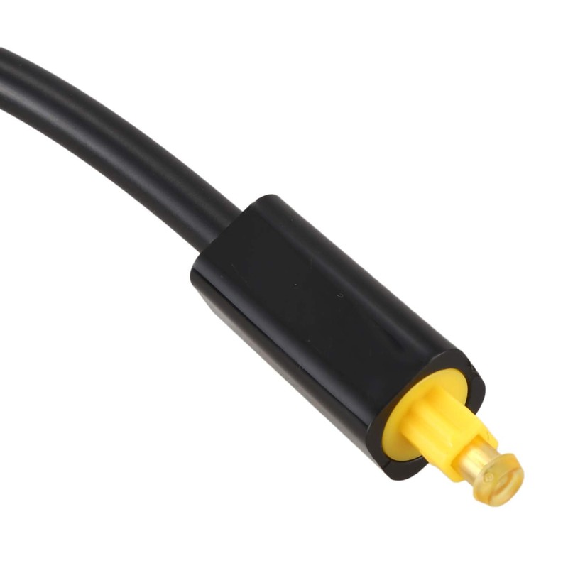 PurYupearl Black Digital SPDIF Optical Audio Splitter 2 Way for