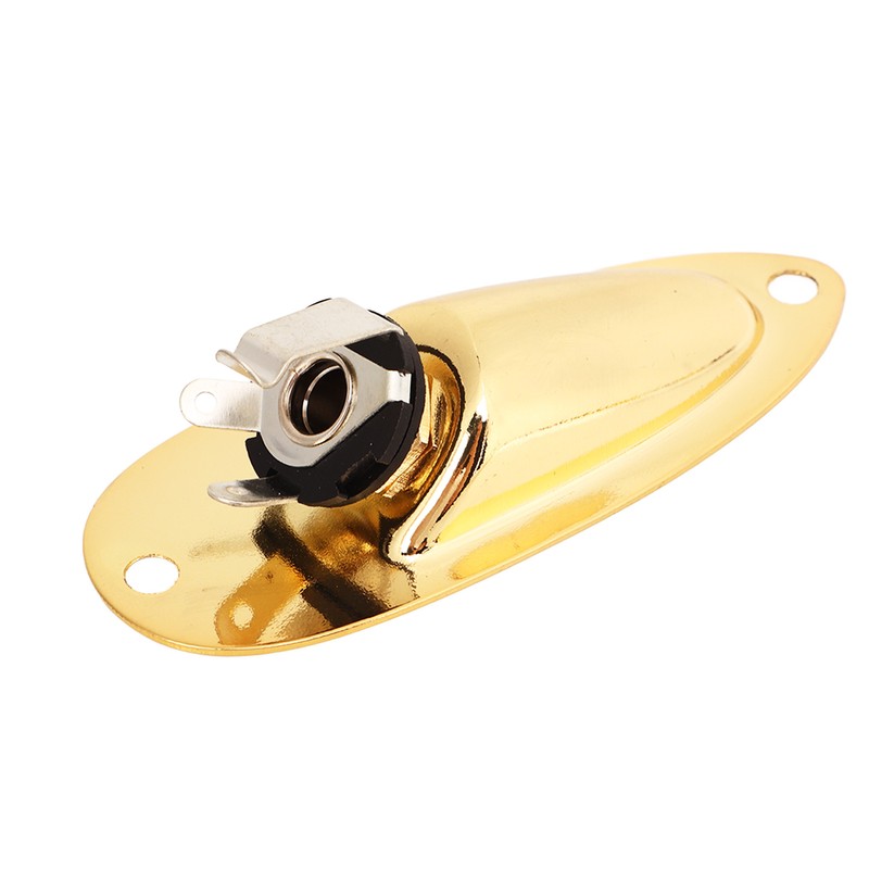 Boat Guitar Output Jack Gold Metal Electric Guitar Pickup Output