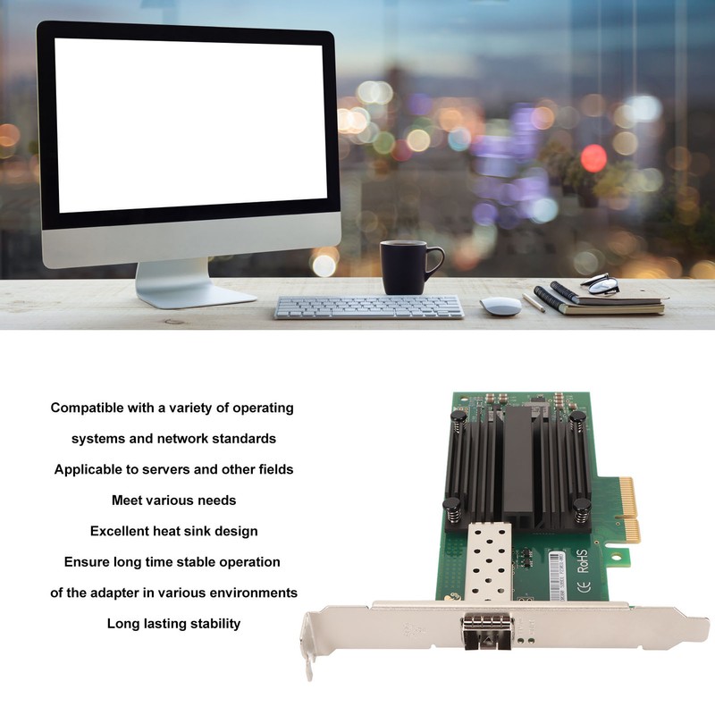 10 Gigabit PCI Express Network Adapter Professional Fast Data Transfer
