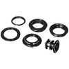 Point Headset Semi-Integrated Loo A-Head 1 1/8, Aluminium, black