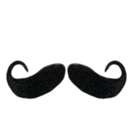 BEARD Wilhelm de Luxe, Black (Costume Accessory)
